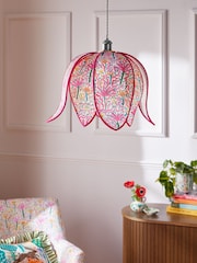 Lucy Tiffney Pink Flower Easyfit Shade - Image 1 of 4