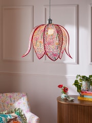 Lucy Tiffney Pink Flower Easyfit Shade - Image 2 of 4