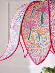 Lucy Tiffney Pink Flower Easyfit Shade - Image 3 of 4