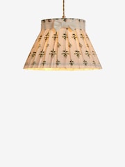 Cath Kidston Cream/Green Pleat Bow Easyfit Shade - Image 3 of 5