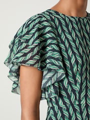 LK Bennett Agnes Print Georgette Dress - Bild 3 von 3