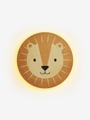 Jojo Maman Bébé Wood Rechargable Luca Lion Wall Light - Image 5 of 6