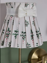 Cath Kidston Brass/Cream Pleat Bow Wall Light - Image 4 of 5