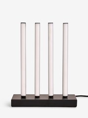 Jasper Conran London Black Linear LED Adjustable Table Lamp - Image 7 of 7