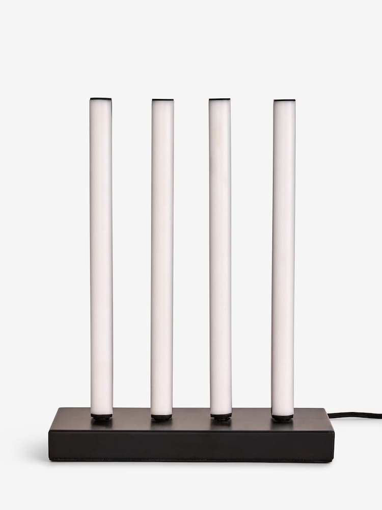 Jasper Conran London Black Linear LED Adjustable Table Lamp - Image 7 of 7