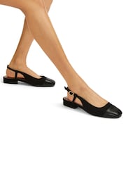 Carvela Riley Black Slingback Shoes - Image 1 of 5