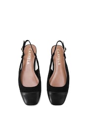 Carvela Riley Black Slingback Shoes - Image 3 of 5