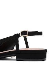 Carvela Riley Black Slingback Shoes - Image 4 of 5