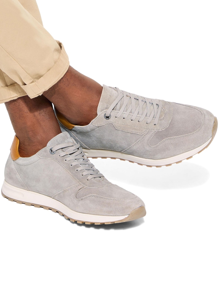 Серые замшевые - KG Kurt Geiger Blaze Trainers - Image 5 of 5