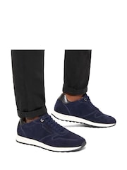 Синий замш - KG Kurt Geiger Blaze Trainers - Image 1 of 5