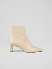 LK Bennett Sand Natural Margaux Ankle Boots - Image 1 of 3