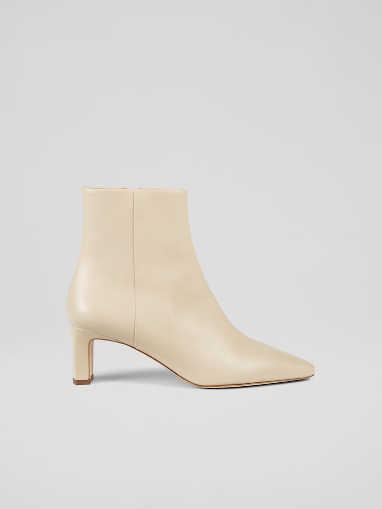 LK Bennett Sand Natural Margaux Ankle Boots - Image 1 of 3
