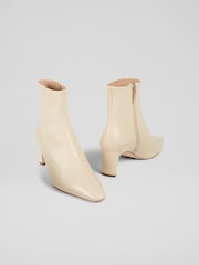 LK Bennett Sand Natural Margaux Ankle Boots - Image 3 of 3