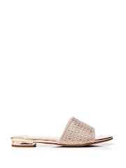 Moda In Pelle Omiley One Band Glitz Sliders - Image 1 of 4