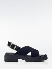 Moda In Pelle Marria Cross-Over Chunky Sandals - Image 1 of 4
