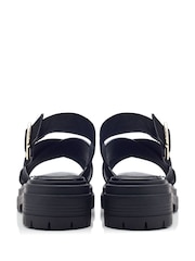 Moda In Pelle Marria Cross-Over Chunky Sandals - Image 3 of 4