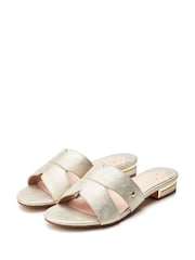 Золотой - Moda In Pelle Murah M-Band Slider Sandals - Image 2 of 4