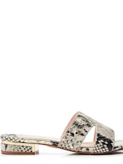 Змеиная кожа - Moda In Pelle Murah M-Band Slider Sandals - Image 4 of 4