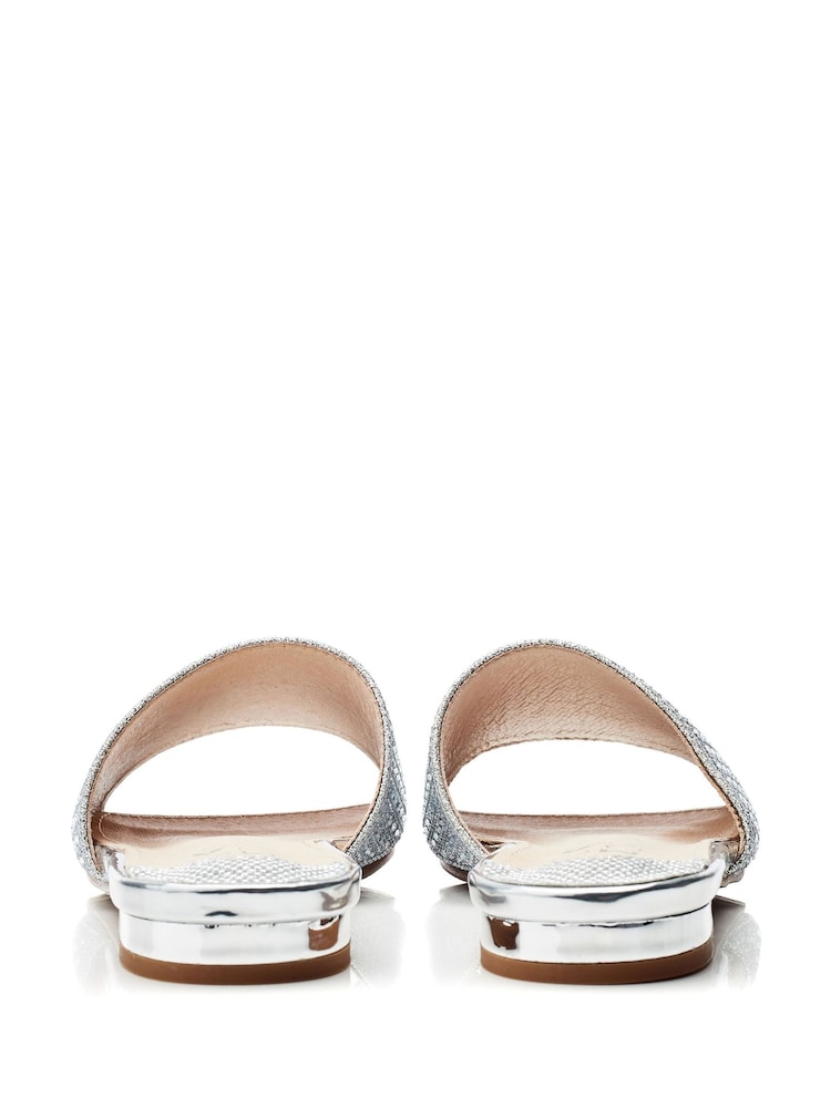 Moda In Pelle Omiley One Band Glitz Sliders - Image 2 of 4