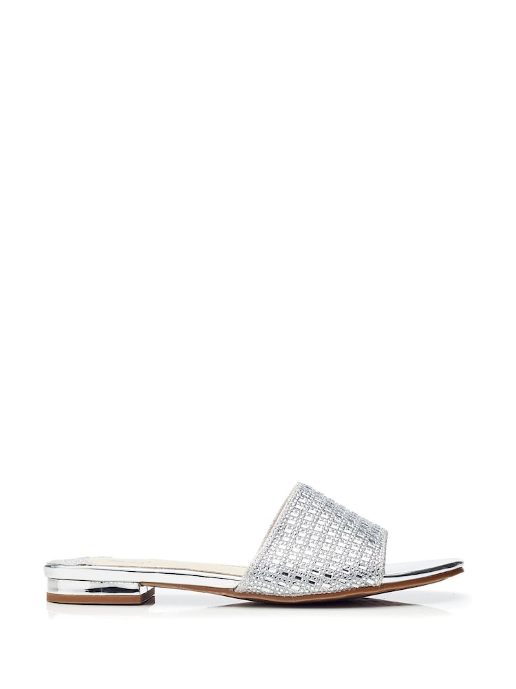 Moda In Pelle Omiley One Band Glitz Sliders - Image 4 of 4