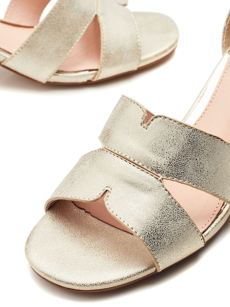Moda In Pelle Nafiah H-Band Block Heel Sandals - Image 4 of 4