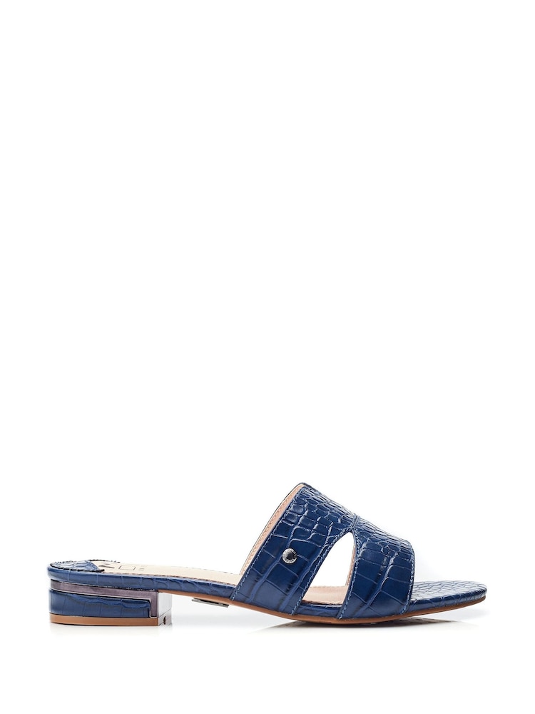 أزرق - Moda In Pelle Murah M-Band Slider Sandals - صورة 1 من 4