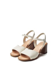 Moda In Pelle Lanie Two Part Heel Sandals - Image 2 of 4