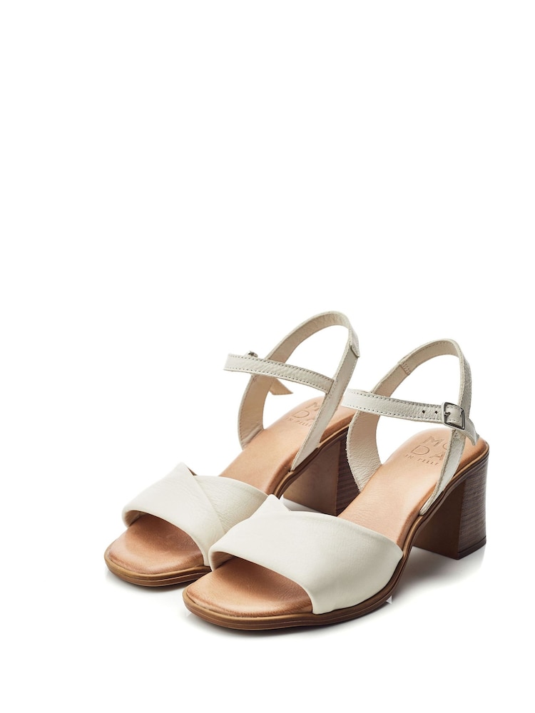 Moda In Pelle Lanie Two Part Heel Sandals - Image 2 of 4