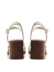 Moda In Pelle Lanie Two Part Heel Sandals - Image 3 of 4