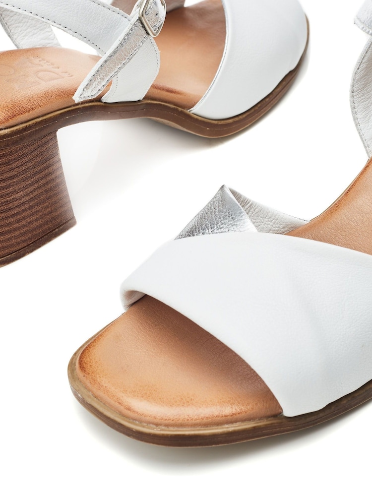 Moda In Pelle Lanie Two Part Heel Sandals - Image 4 of 4