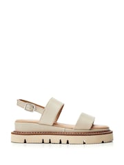 Moda In Pelle Nilania Two Part Plaited Chunky Sandals - Image 1 of 4