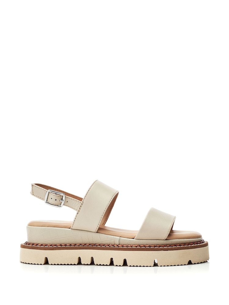 Moda In Pelle Nilania Two Part Plaited Chunky Sandals - Image 1 of 4