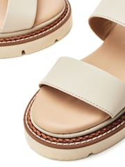 Moda In Pelle Nilania Two Part Plaited Chunky Sandals - Image 4 of 4