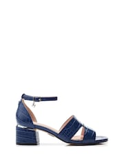 Moda In Pelle Nafiah H-Band Block Heel Sandals - Image 1 of 4