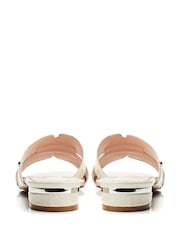Белый - Moda In Pelle Murah M-Band Slider Sandals - Image 3 of 4