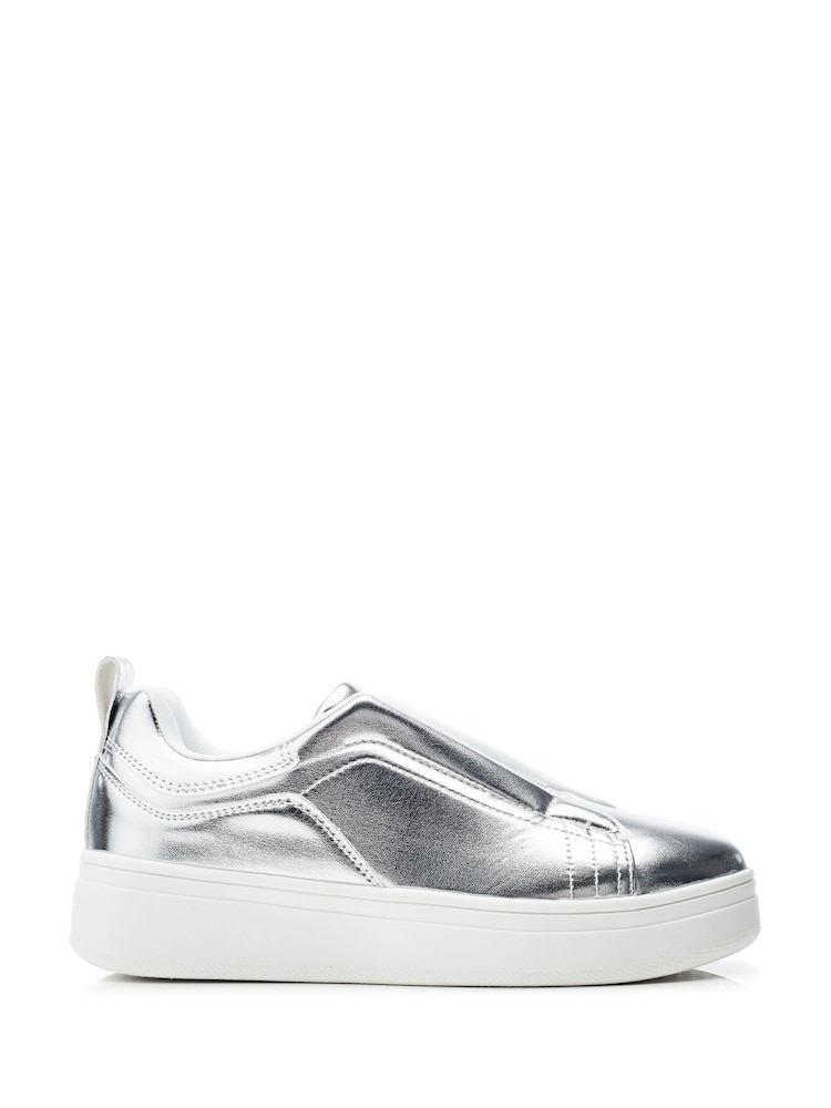 Moda In Pelle Adaline Elastic Front Wedge Trainers - Image 1 of 4