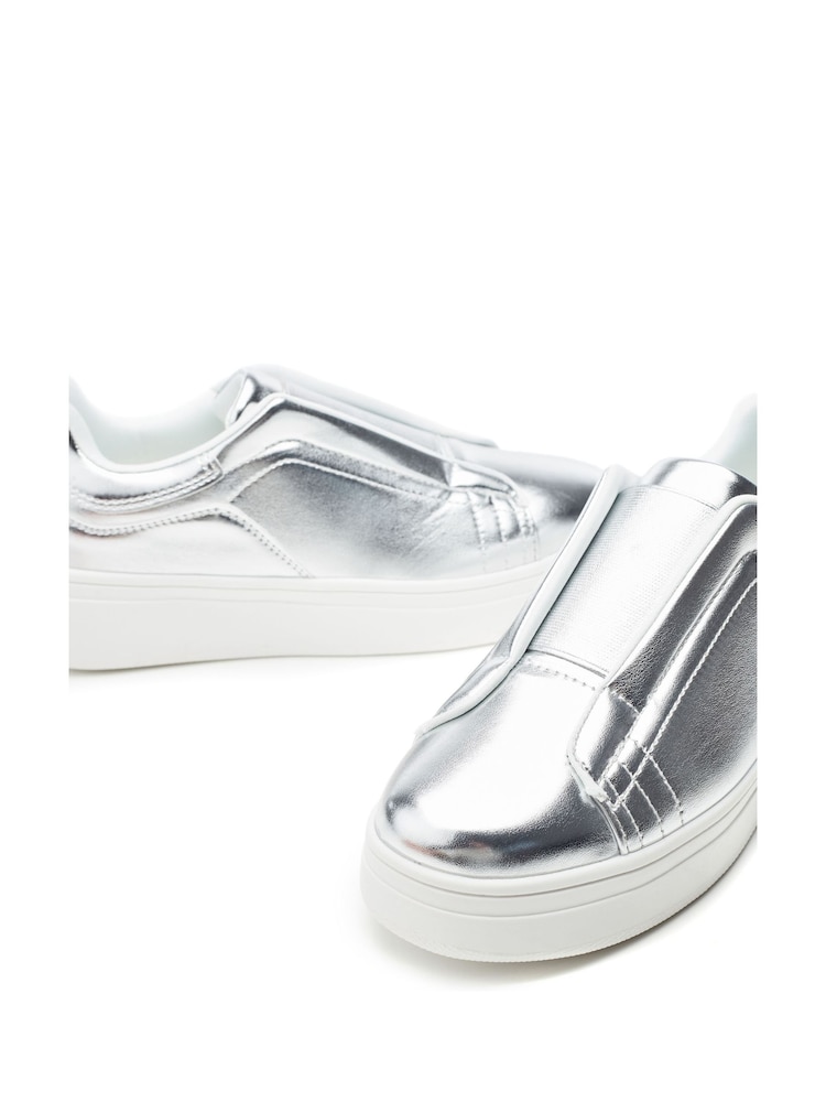 Moda In Pelle Adaline Elastic Front Wedge Trainers - Image 4 of 4