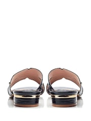 Черный - Moda In Pelle Murah M-Band Slider Sandals - Image 3 of 4