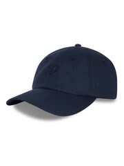 Blau - Lyle & Scott Tonal Eagle Baseball 100% Cotton Cap - Bild 1 von 1