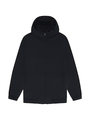 Lyle & Scott Black Tonal Fleece Back Softshell Jacket - Image 5 of 5