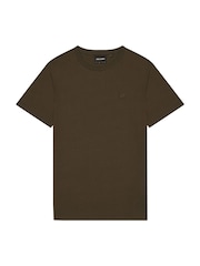 Grün - Lyle & Scott Tonal Eagle 100% Cotton T-Shirt - Bild 5 von 5