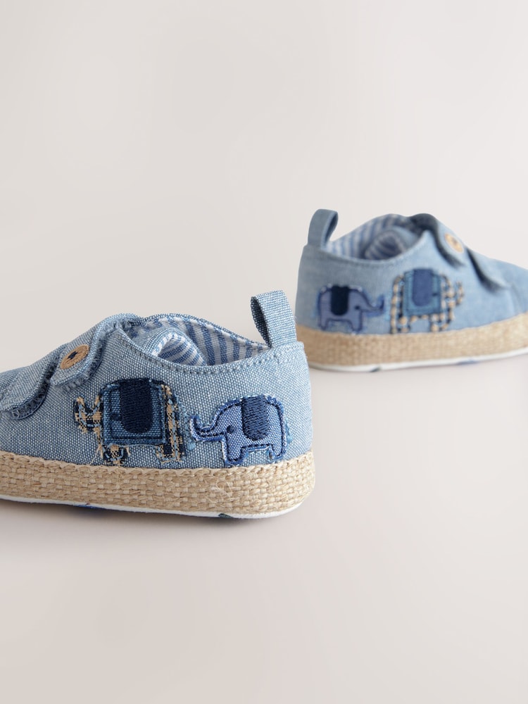 Blue Elephant Baby Two Strap Trainers (0-24mths) - Image 4 of 4