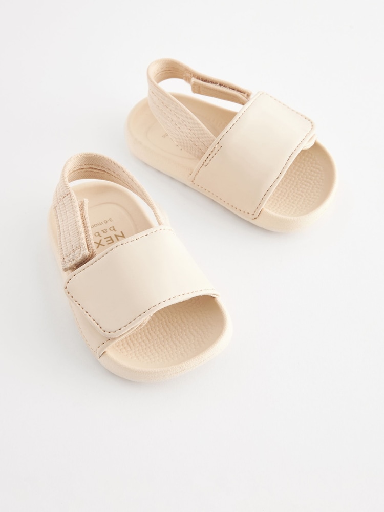 Neutral Baby Touch Fastening Slider Sandals (0-24mths) - Image 1 of 6
