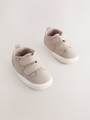 Neutral Baby Two Strap Trainers (0-24mths) - Image 1 of 5