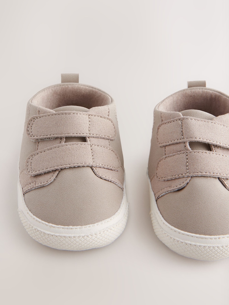 Neutral Baby Two Strap Trainers (0-24mths) - Image 4 of 5