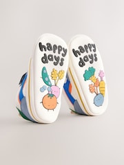 Multi Baby Touch Fastening Elastic Lace Trainers (0-24mths) - Image 6 of 6