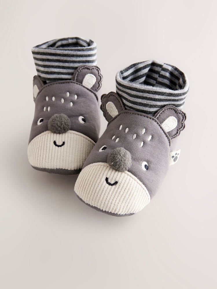 Grey Koala Baby Sensory Sock Top Boots (0-24 months) (0-2mths) - Image 4 of 4