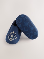 Navy Baby Slip On Occasion Shoes (0-2mths) - Image 1 of 5