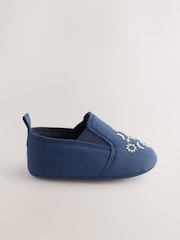Navy Baby Slip On Occasion Shoes (0-2mths) - Image 2 of 5
