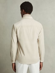 Reiss Stone Tucci Cotton-Blend Corduroy Overshirt - Image 4 of 5